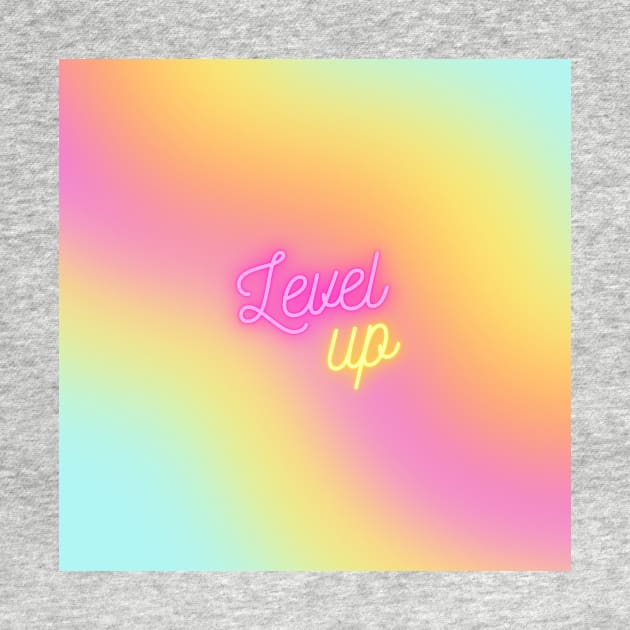 Pink Pastel Level up by PedaDesign